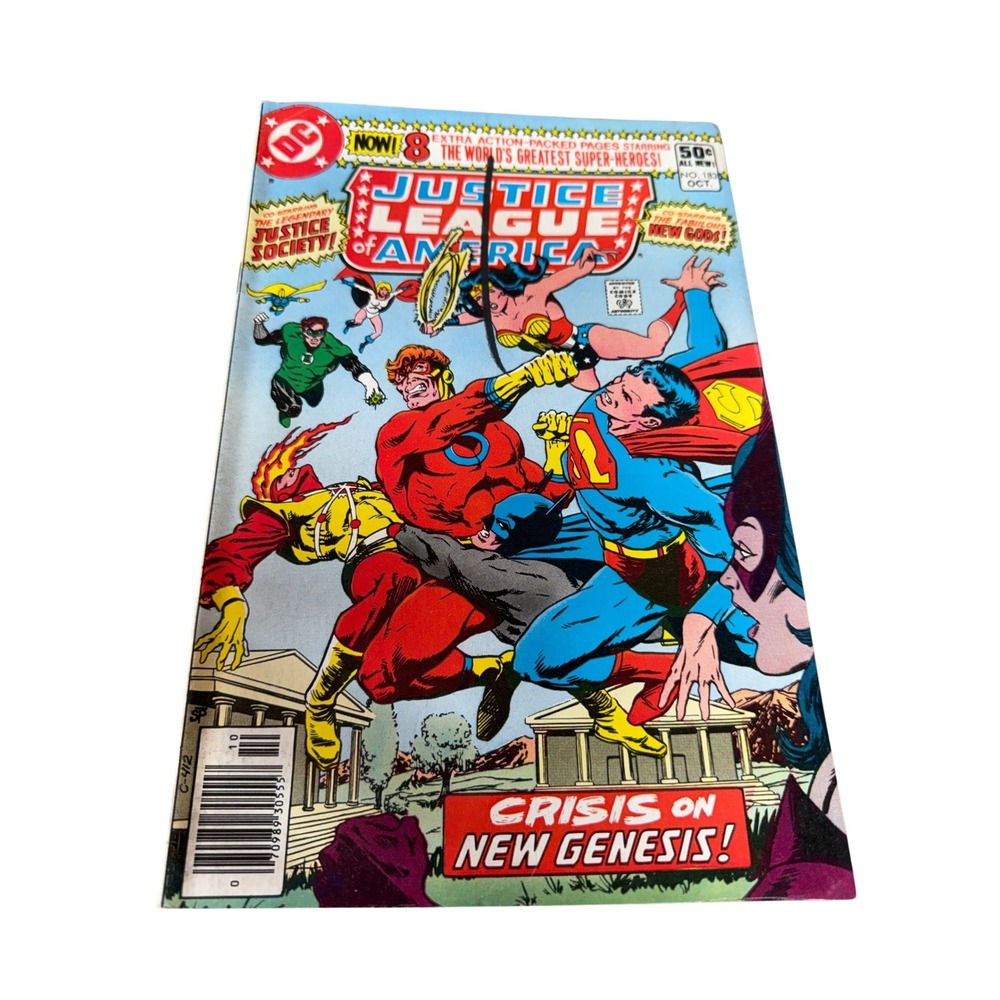 DC Justice‎ League of America #183 Oct 1980 Comics Crisis on New Genesis JSA JLA